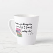 Familiebibliotheek: links Handvat Latte Mok (Linkerhoek)