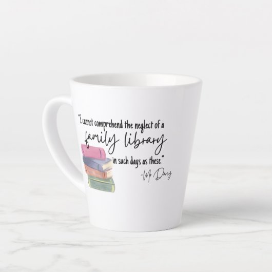 Familiebibliotheek: links Handvat Latte Mok (Linkerhoek)