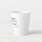 Familiebibliotheek: links Handvat Latte Mok (Voorkant)