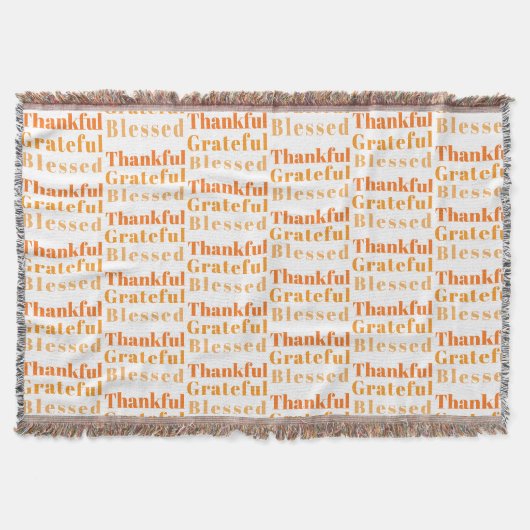 Familiebijeenkomst Thanksgiving Diner Deken (Voorkant)