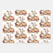 Familiebijeenkomst Thanksgiving Diner Inpakpapier Vel (Voorkant 2)