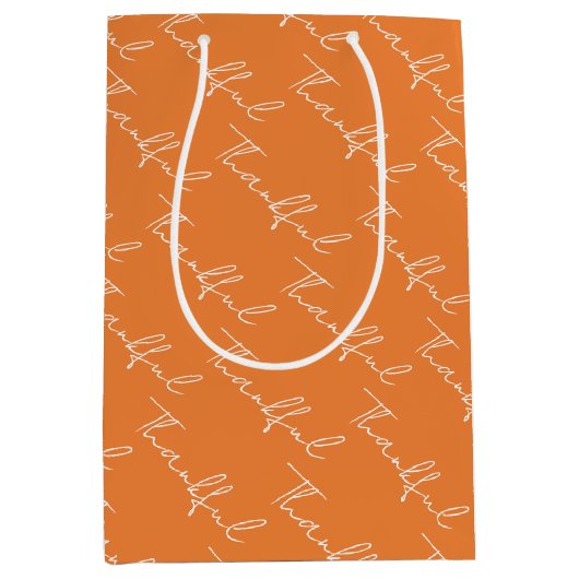 Familiebijeenkomst Thanksgiving Diner Medium Cadeauzakje (Voorkant)