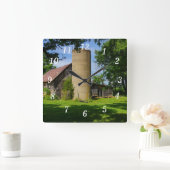 Familieboerderij wandklok (Huis)