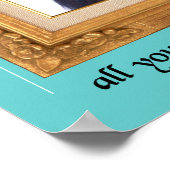 Familieboom aap Funny Print Poster Sign Humor (Hoek)