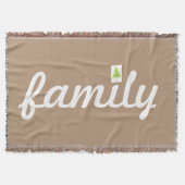 Familieboom Emoji Deken (Voorkant)