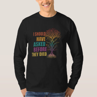 Familieboom Familie Historian Genealogist T-shirt