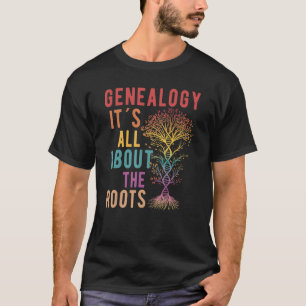 Familieboom Familie Historian Genealogist T-shirt