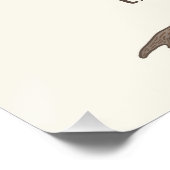 Familieboom Foto Collage 8 Afbeeldingen Naam Lt Be Perfect Poster (Hoek)