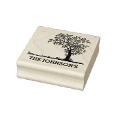 Familieboom met naam rubberstempel (Stempel)
