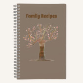 Familieboom Traditioneel Recipe Spiral Notitieboek (Voorkant)