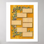 Familieboom V1 Poster (Voorkant)