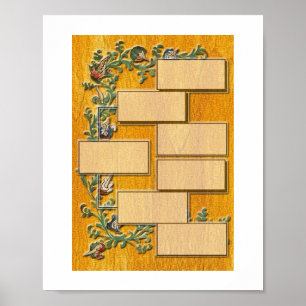 Familieboom V1 Poster