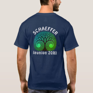 Familieboom van Life Event of Reunion T-Shirt