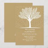 Familieboom Zwangerschap Aankondiging (Voorkant / Achterkant)