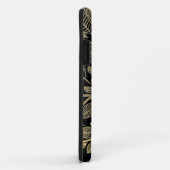 Familieboom zwarte goudnaam Jaar Oost Case-Mate iPhone Case (Achterkant/rechts)