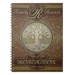 Familieboomlaptop Notitieboek