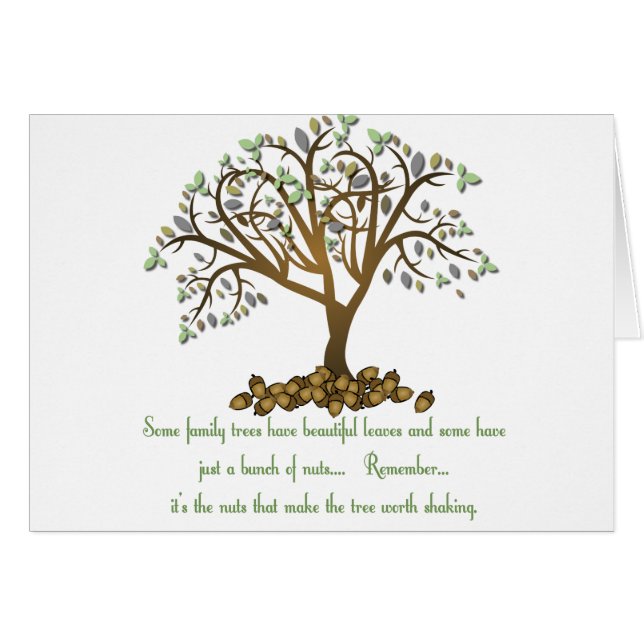 Familieboomnoten (Voorkant Horizontaal)