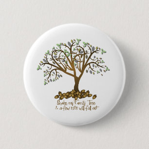 Familieboomnoten Ronde Button 5,7 Cm