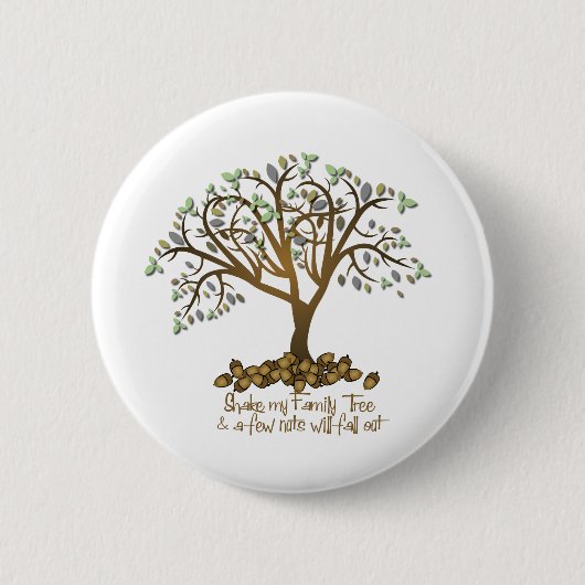Familieboomnoten Ronde Button 5,7 Cm (Voorkant)