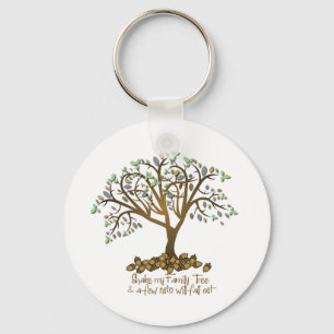Familieboomnoten Sleutelhanger