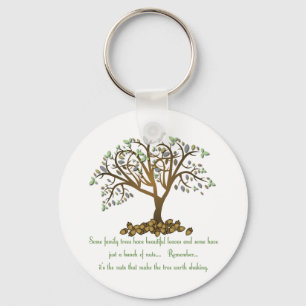 Familieboomnoten Sleutelhanger