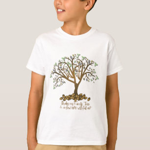Familieboomnoten T-shirt