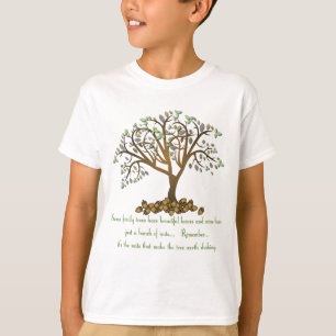 Familieboomnoten T-shirt