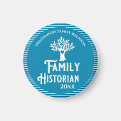 Familieboomreünie Historian Genealogie Magneet (Voorkant)