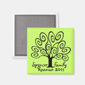 Familieboomreünie Magneet (Voorkant / Achterkant)