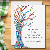 Familieboomreünie Save The Date