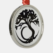 Familieboomversiering Metalen Ornament (Rechts)