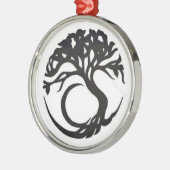 Familieboomversiering Metalen Ornament (Links)