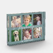 Familiecalligrafie | 6 Foto-collage Fotoblokken (Links)