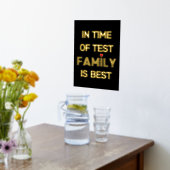 Familiecijfers en rood hartgoud folie afdrukken (Laag (Keuken))