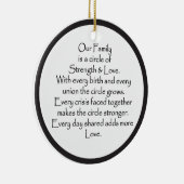 Familiecirkel van de Liefde Ornament (Rechts)