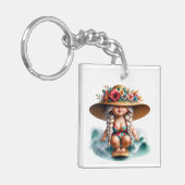 FAMILIECONTACTGEGEVENS, NOEM MAAR OP! DLEUTELHANGE SLEUTELHANGER (Voorkant Links)