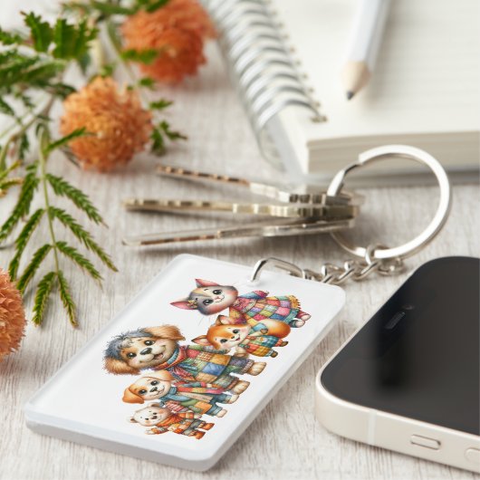 FAMILIECONTACTGEGEVENS, NOEM MAAR OP! SLEUTELHANGER (Voorkant Rechts)