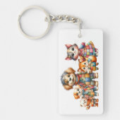 FAMILIECONTACTGEGEVENS, NOEM MAAR OP! SLEUTELHANGER (Voorkant)