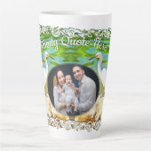 Familiecraan op de rivier de Mismaloya 0335 Latte Mok (Voorkant)