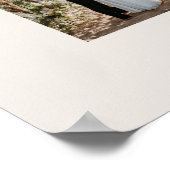 Familiecrème elegante moderne minimale fotocollage poster (Hoek)