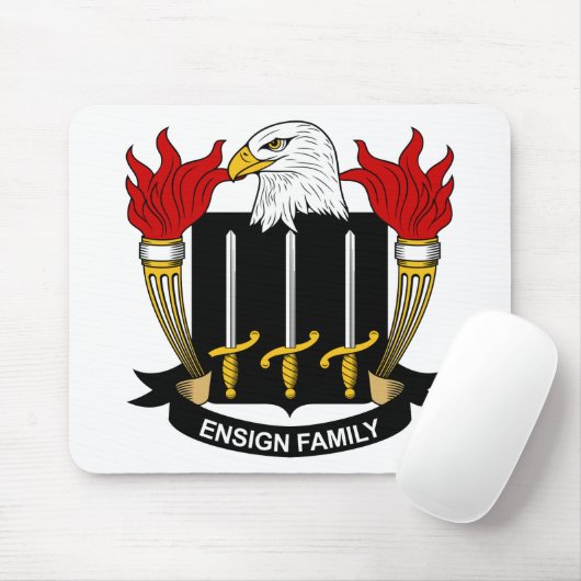Familiecrest inschakelen muismat (Met muis)