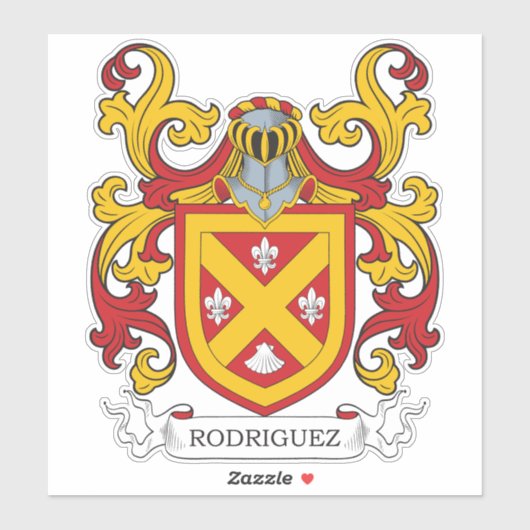 Familiecrest Rodriguez Sticker (Vel)