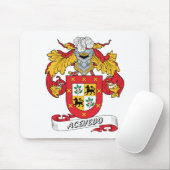 Familiecrest van Acevedo Muismat (Met muis)