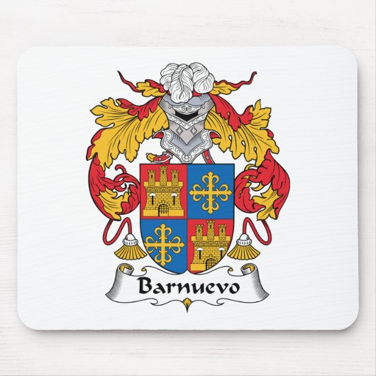Familiecrest van Barnuevo Muismat (Voorkant)
