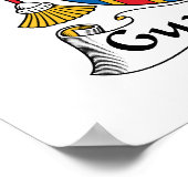 Familiecrest van Guadalajara Poster (Hoek)