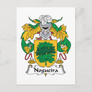 Familiecrest van Nogueira Briefkaart