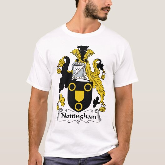 Familiecrest van Nottingham T-shirt (Voorkant)