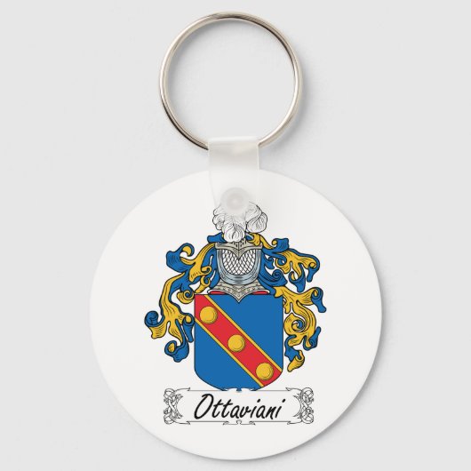 Familiecrest van Ottaviani Sleutelhanger (Voorkant)