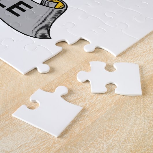 Familiecrest van Somerville Legpuzzel (Zijkant)