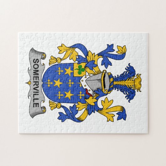 Familiecrest van Somerville Legpuzzel (Horizontaal)